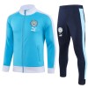 Manchester City Ensemble Vestes d'Entraînement 2023-24 Bleue Pour Homme